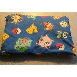 Pokeman Pencil Case Cosmetic Makeup Bag Soft Cover w/zipper